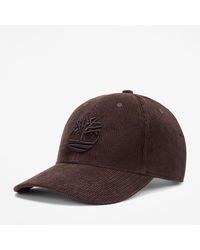 Timberland - Corduroy Baseball Cap For - Lyst