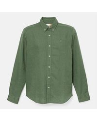 Timberland - Lovell Lake Button-Down Long-Sleeve Shirt For - Lyst