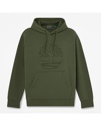 Timberland - Wareham Tree Logo Patch Hoodie For - Lyst