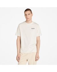 Timberland - Rugged Active Gear Back Graphic T-shirt For Men In White, Man, White, Size: L - Lyst