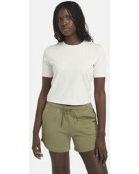 Timberland - Baby T-shirt For Women In White, Woman, White, Size: L - Lyst