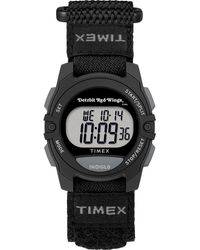 Timex Synthetic T49956 Expedition Mid-size Digital Cat Black/red 