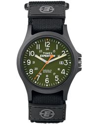 Timex Expedition Acadia 40mm Fabric Strap Watch Black/green