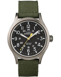 Timex Expedition Scout 40mm Fabric Strap Watch Gray/green/black