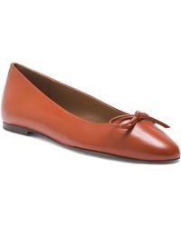 TJ Maxx - Leather Bodil Bow Ballet Flats For - Lyst