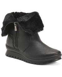 TJ Maxx - Leather Boots With Zip And Warm Lining For - Lyst