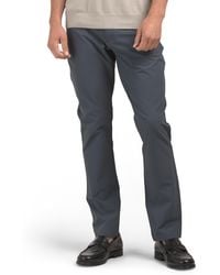 Tj Maxx - 5 Pocket Stretch Dobby Pants For Polyester - Lyst