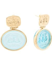 TJ Maxx - 18Kt Plated Sterling Neptune Earrings For - Lyst