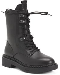 TJ Maxx - Leather Marlow Lace Up Boots For - Lyst