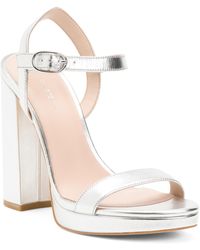 TJ Maxx - Leather Dancer Block 120 Platform Heeled Sandals For - Lyst