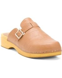 TJ Maxx - Leather Nitro Platform Clogs For - Lyst