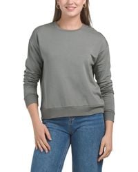 TJ Maxx - Crew Neck French Rib Sweater, Spandex/Modal - Lyst
