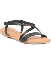 TJ Maxx - Leather Strappy Sandals For - Lyst