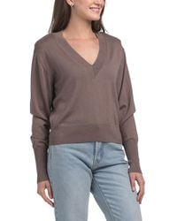 TJ Maxx - Wool Helory Sweater, Polyester/Wool - Lyst