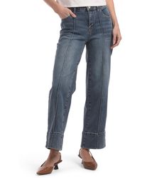 TJ Maxx - High Rise Baby Wide Leg Cropped Jeans For Spandex/Cotton/Polyester - Lyst