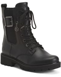 TJ Maxx - Leather Marusha 68 Comfort Lace Up Boots For - Lyst