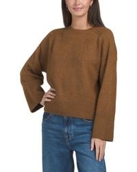 TJ Maxx - Solid Cozy Crew Neck Sweater, Spandex/Polyester/Acrylic - Lyst