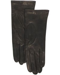 TJ Maxx - Leather Short Gloves With Silk Lining For - Lyst