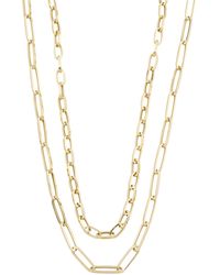 TJ Maxx - 14Kt Graduated Chain Necklace For - Lyst