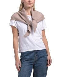 TJ Maxx - Mid Weight Triangle Scarf For Polyester - Lyst
