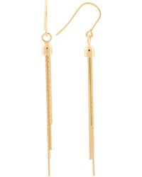 TJ Maxx - 18Kt Plated Multi-Chain Drop Earrings For - Lyst