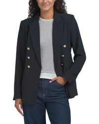 TJ Maxx - Double Breasted Blazer With Tone Buttons, Spandex/Polyester - Lyst