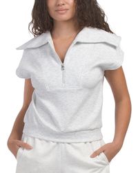 TJ Maxx - Scuba Monaco Sleeveless Half Zip Top, Spandex/Polyester/Rayon - Lyst