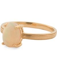 TJ Maxx - 14Kt Plated Sterling Ethiopian Opal Ring - Lyst