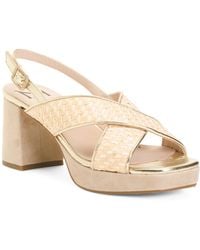 TJ Maxx - Leather Platform Sandals For - Lyst