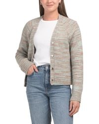 TJ Maxx - V-Neck Cardigan, Nylon/Spandex/Cotton - Lyst