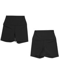 TJ Maxx - 2Pk Lux Super High Rise Basic Shorts For Spandex/Polyester - Lyst