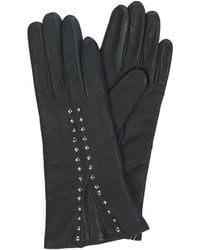 TJ Maxx - Leather Studded Slit Cuff Gloves With Wool Lining For Leather/Wool - Lyst