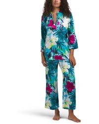TJ Maxx - 2Pc Viva Printed Long Sleeve Top And Pants Pajama Set For Spandex/Polyester - Lyst