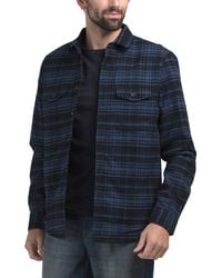 TJ Maxx - Plaid Flannel Shirt Jacket For Cotton/Polyester - Lyst