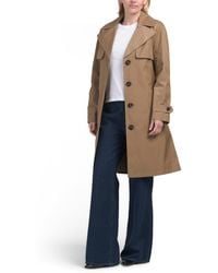 TJ Maxx - Single Breasted Trench Jacket, Cotton/Polyester - Lyst