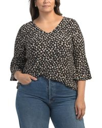 TJ Maxx - Plus V-Neck Tunic For Polyester - Lyst