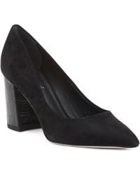 TJ Maxx - Suede Beatrice Pointed Toe Heels For Leather/Suede - Lyst