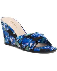 TJ Maxx - Nudia Floral Wedge Sandals For - Lyst