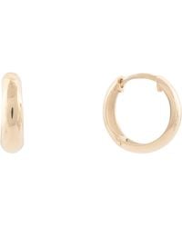 TJ Maxx - 14Kt Polished Petite Huggie Earrings For - Lyst