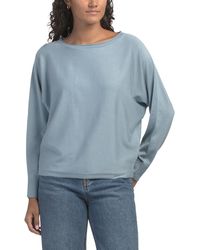 TJ Maxx - Round Rolled Neck Long Sleeve Sweater, Nylon/Rayon - Lyst