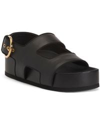TJ Maxx - Leather Cher Platform Sandals For - Lyst