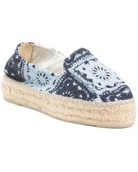TJ Maxx - Crochet Platform Espadrille Wedges For - Lyst