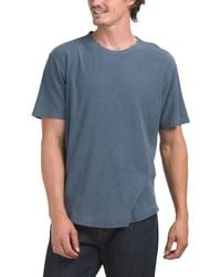 TJ Maxx - Venice Wash Tough Knit Curved Hem T-Shirt For Cotton - Lyst