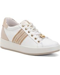 TJ Maxx - Leather Laced Up Sneakers For - Lyst