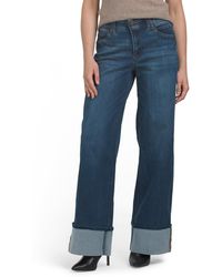 TJ Maxx - Ab Tech High Rise Wide Leg Jeans For Spandex/Cotton/Polyester - Lyst