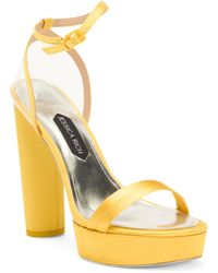 TJ Maxx - Platform Sandals For Leather - Lyst