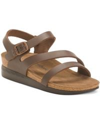TJ Maxx - Ares Comfort Wedge Sandals With Antimicrobial Lining For Leather - Lyst