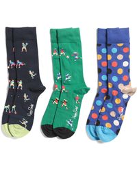 TJ Maxx - 3Pk Sports Socks Gift Set For Cotton - Lyst