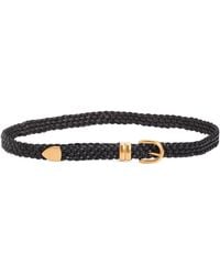TJ Maxx - Leather Narrow Braided Belt For - Lyst