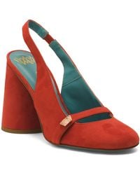 TJ Maxx - Suede Trudy Slingback Pumps For Leather//Suede - Lyst